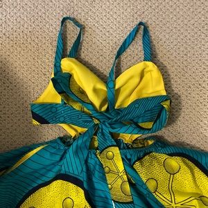 mangishi doll zambian print retro sundress